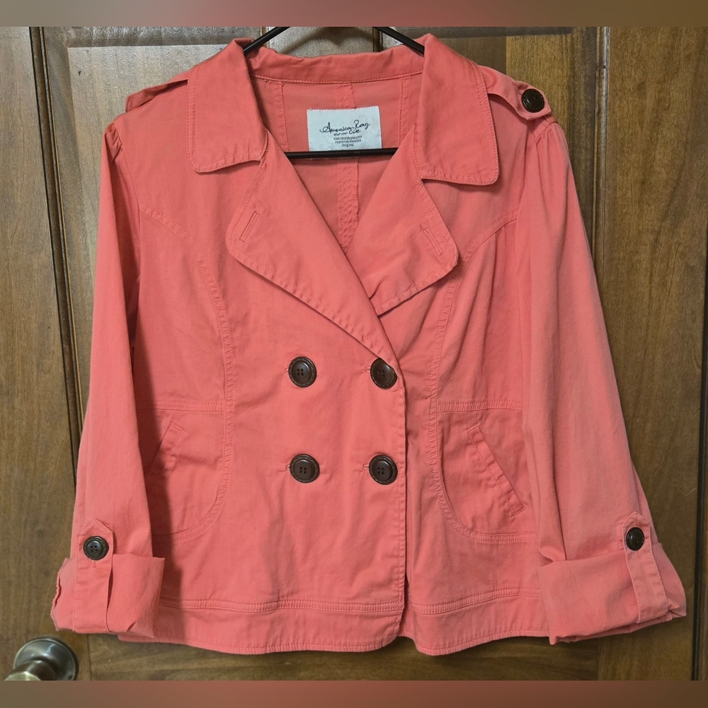 American Rag 4-Button Blazer PTP=19"